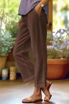Women's Summer Trousers | Wide Leg, Elasticated Waist | S–5XL