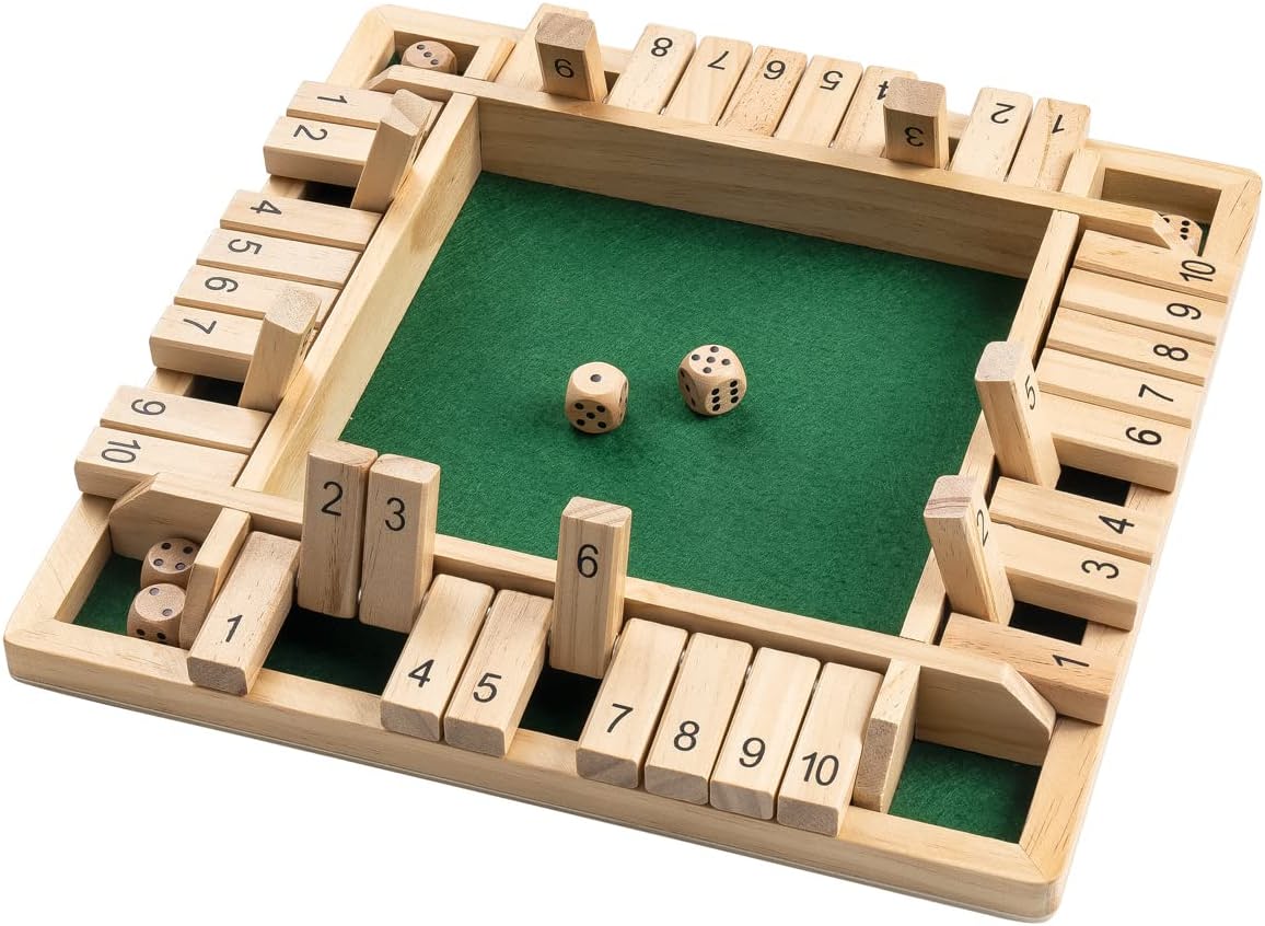 Family Board Game | Fun Addition & Strategy for Kids | Wood, Ages 3+