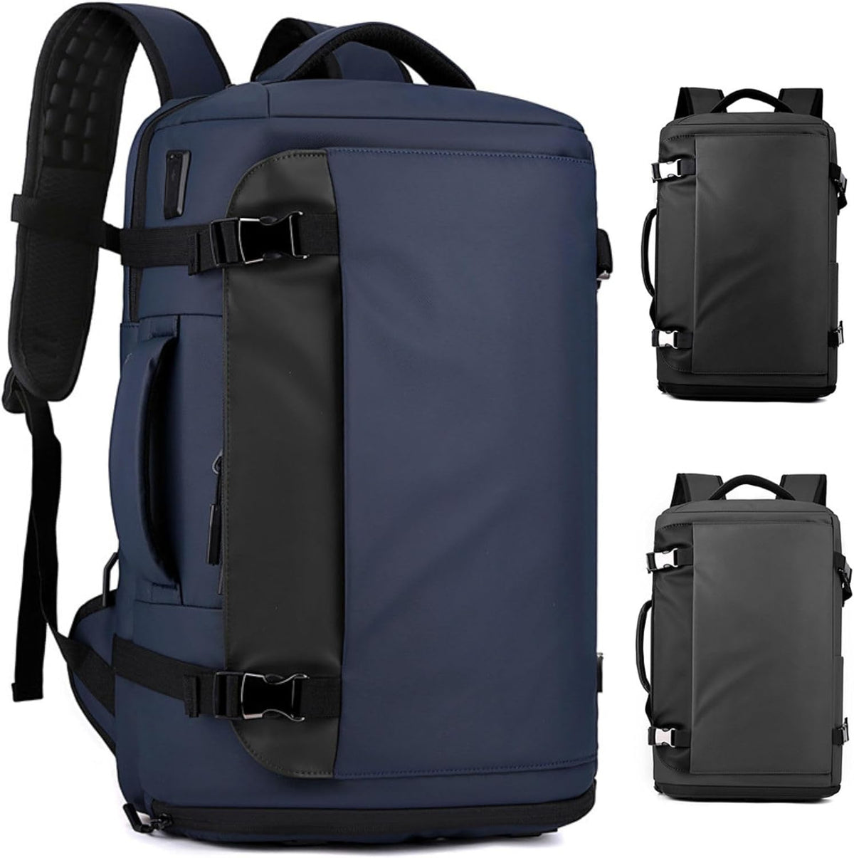 Giselle | Laptop Backpack 15" | Waterproof, Side Opening, USB-C | Travel & Work