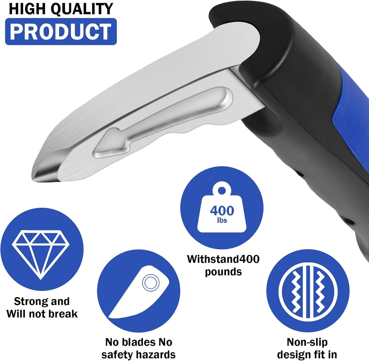 Nina | Car Assist Handle | 3-in-1 Emergency Tool, 2-Pack | 181kg Support