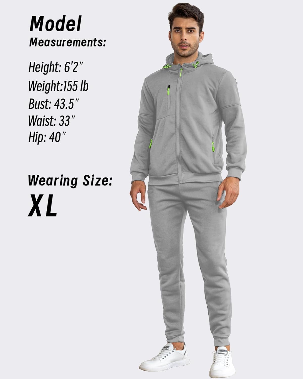 Sabine | Men's Tracksuit Set | Slim Fit, Lightweight | Breathable, Casual