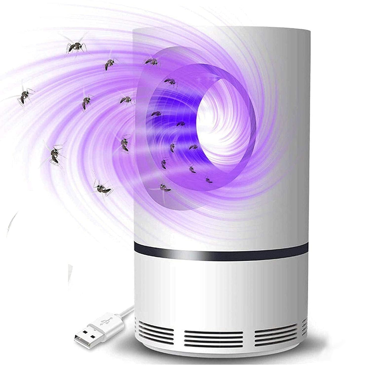 Xanthe | UV Mosquito Trap | Indoor Outdoor Fly Catcher | 365nm LED, Silent