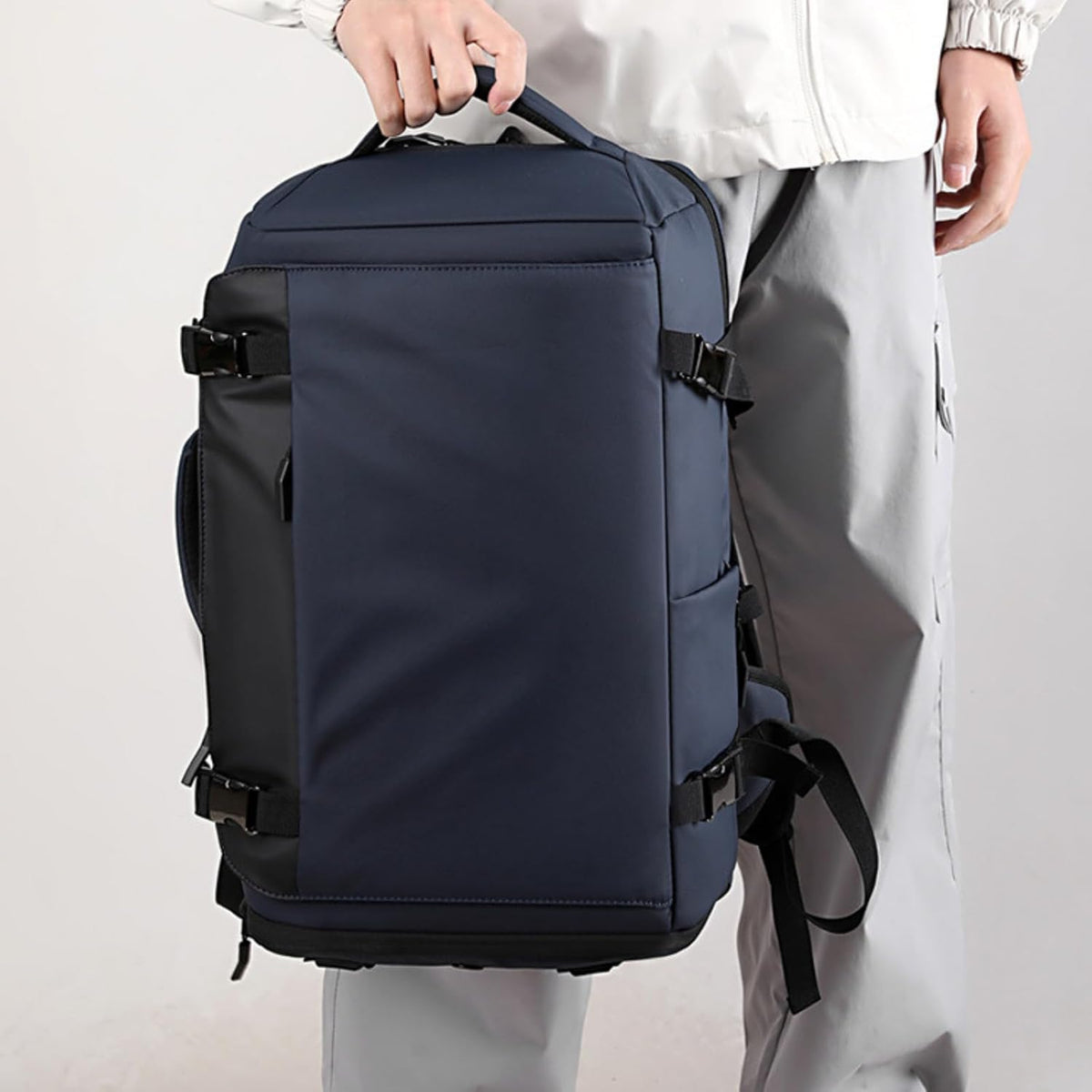 Giselle | Laptop Backpack 15" | Waterproof, Side Opening, USB-C | Travel & Work