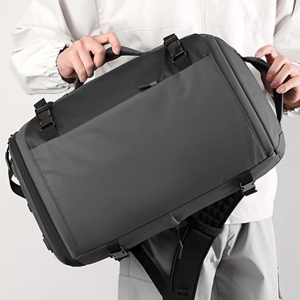 Giselle | Laptop Backpack 15" | Waterproof, Side Opening, USB-C | Travel & Work
