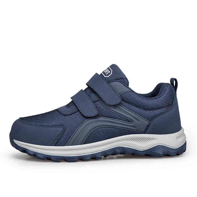 Orthopedic Shoes Men Wide Fit Breathable Velcro Walking Shoes