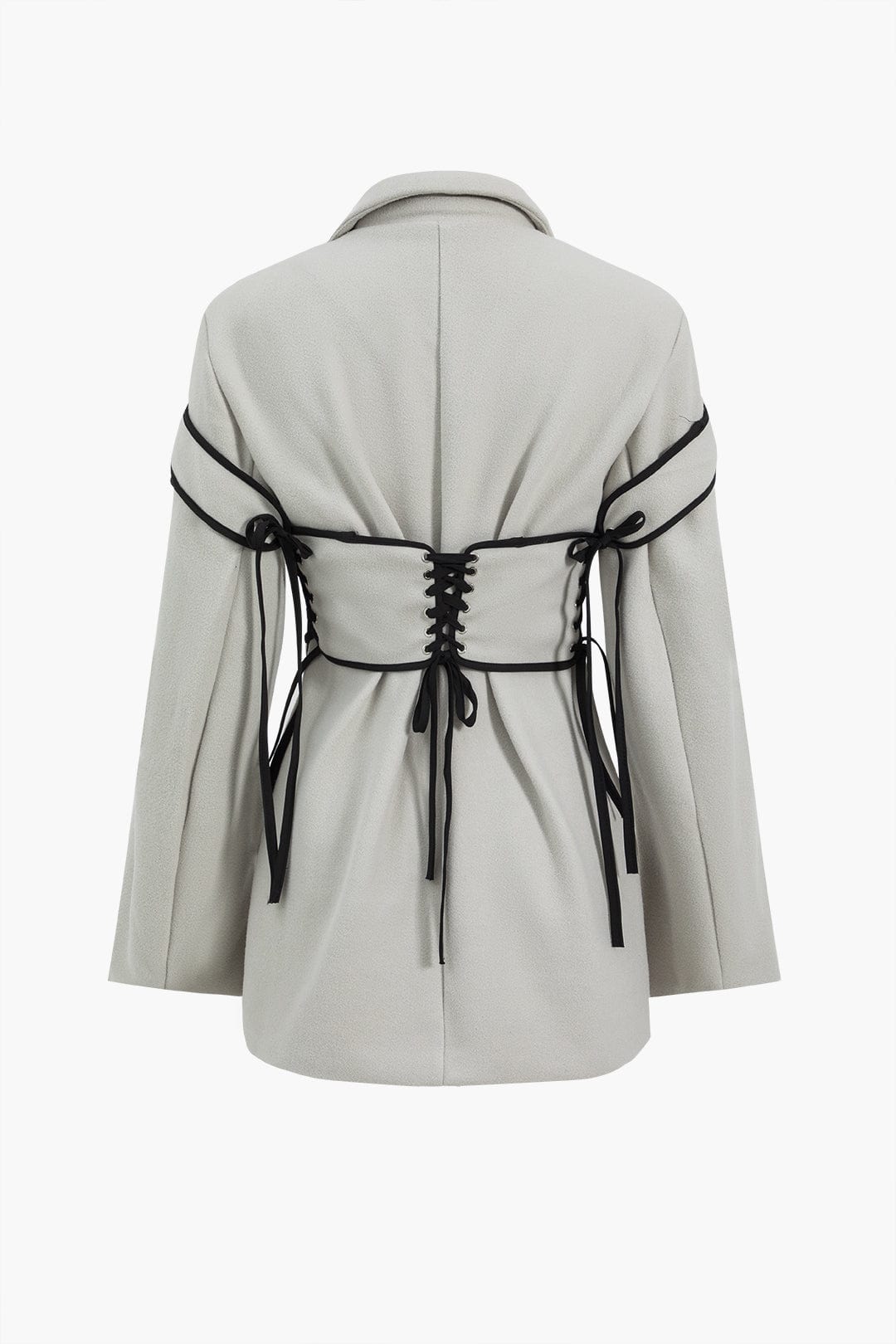 Anneke | Women's Blazer & Corset Two-Piece Set | Lace-Up, Tailored