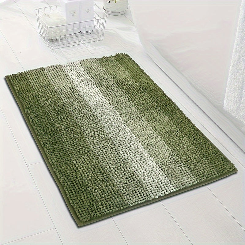Valentina | Bath Mat | Chenille, Non-Slip, Quick-Dry | Bathroom & Entrance