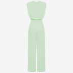 Delphine | Women's Jumpsuit | Belted Waist, Minimalist | Elegant