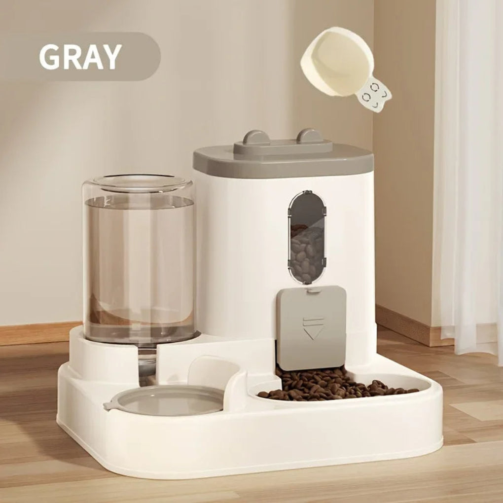 Tindra | Gravity Dog Cat Feeding Station with Water Dispenser