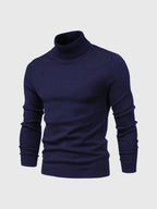 Edith | Men's Turtleneck Sweater | Autumn, Slim Fit | Cotton, Versatile