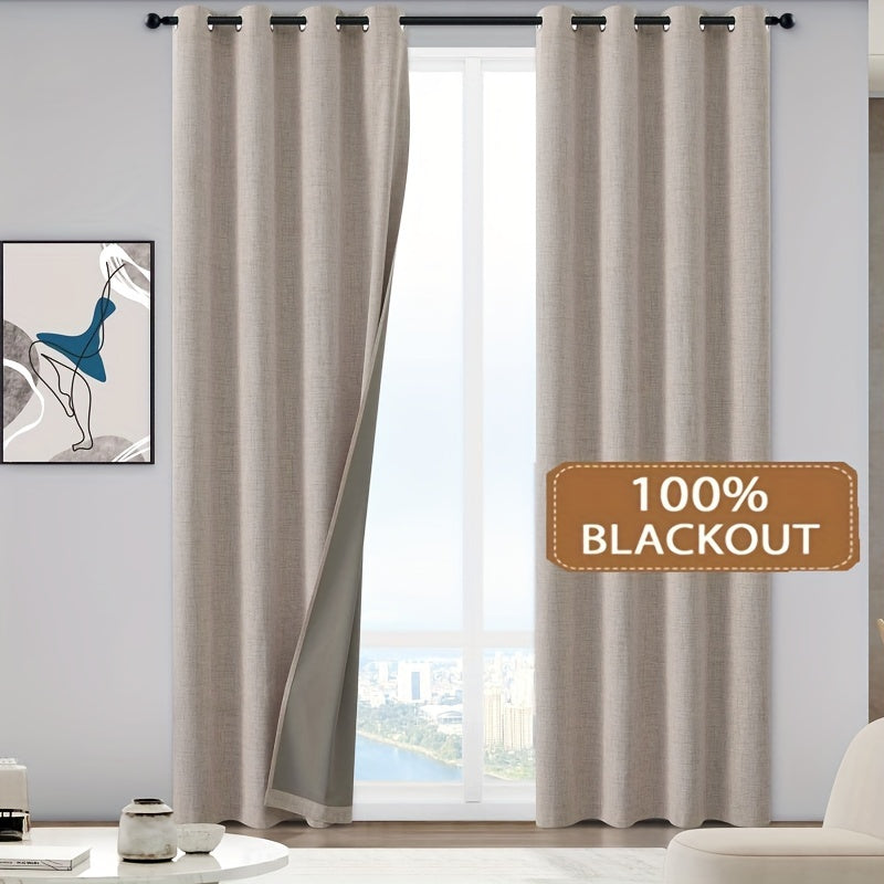 Blackout Curtains Energy Efficient Thermal Insulated