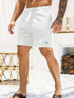 Mens Shorts Corduroy Look Lightweight Straight Fit Casual Wear