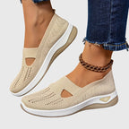 Greta | Women's Orthopaedic Slip-On Shoes | Knitted, Cushioned Sole, All-Day Comfort