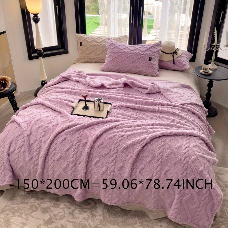 Tamsin | Taffeta Blanket | All-Season, Lightweight | Beige, Soft Polyester