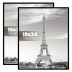 Vada | Photo Frames Set | Black Wall Frames for Posters & Art | 2 Pack