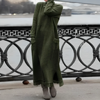 Women's Winter Dress | Knit, Midi Length, Pockets | Kira