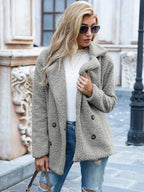 Women's Coat | Lapel Collar, Mid-Length | Linnea