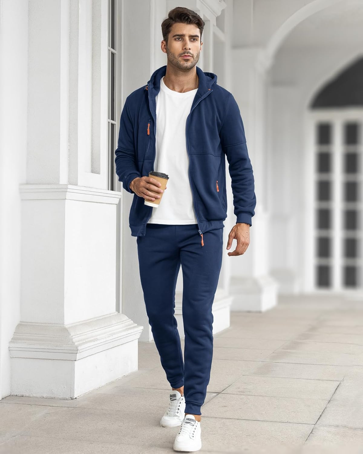 Sabine | Men's Tracksuit Set | Slim Fit, Lightweight | Breathable, Casual