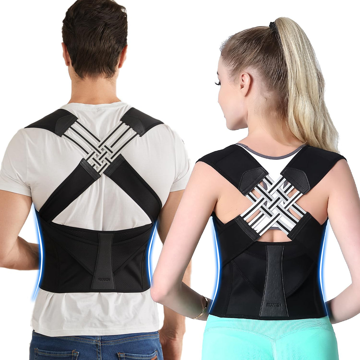 Gigi | Posture Corrector Brace | Adjustable, Unisex | Back Alignment Support
