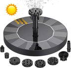 Solar Floating Fountain Pump | Pond Water Feature | Backyard Decor