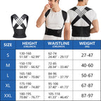 Gigi | Posture Corrector Brace | Adjustable, Unisex | Back Alignment Support