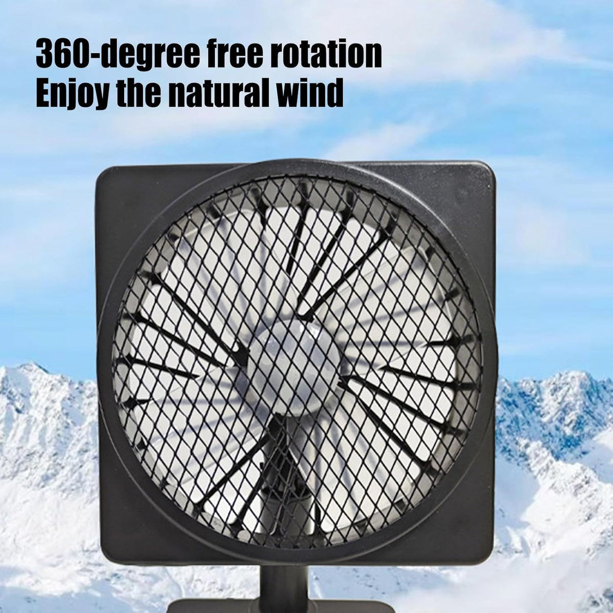 Dione | Car Cooling Fan | 12V USB, 360° Rotation, Buy 1 Get 1 Free