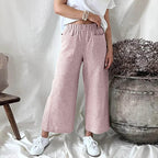 Women Linen Pants Regular Fit | Veda