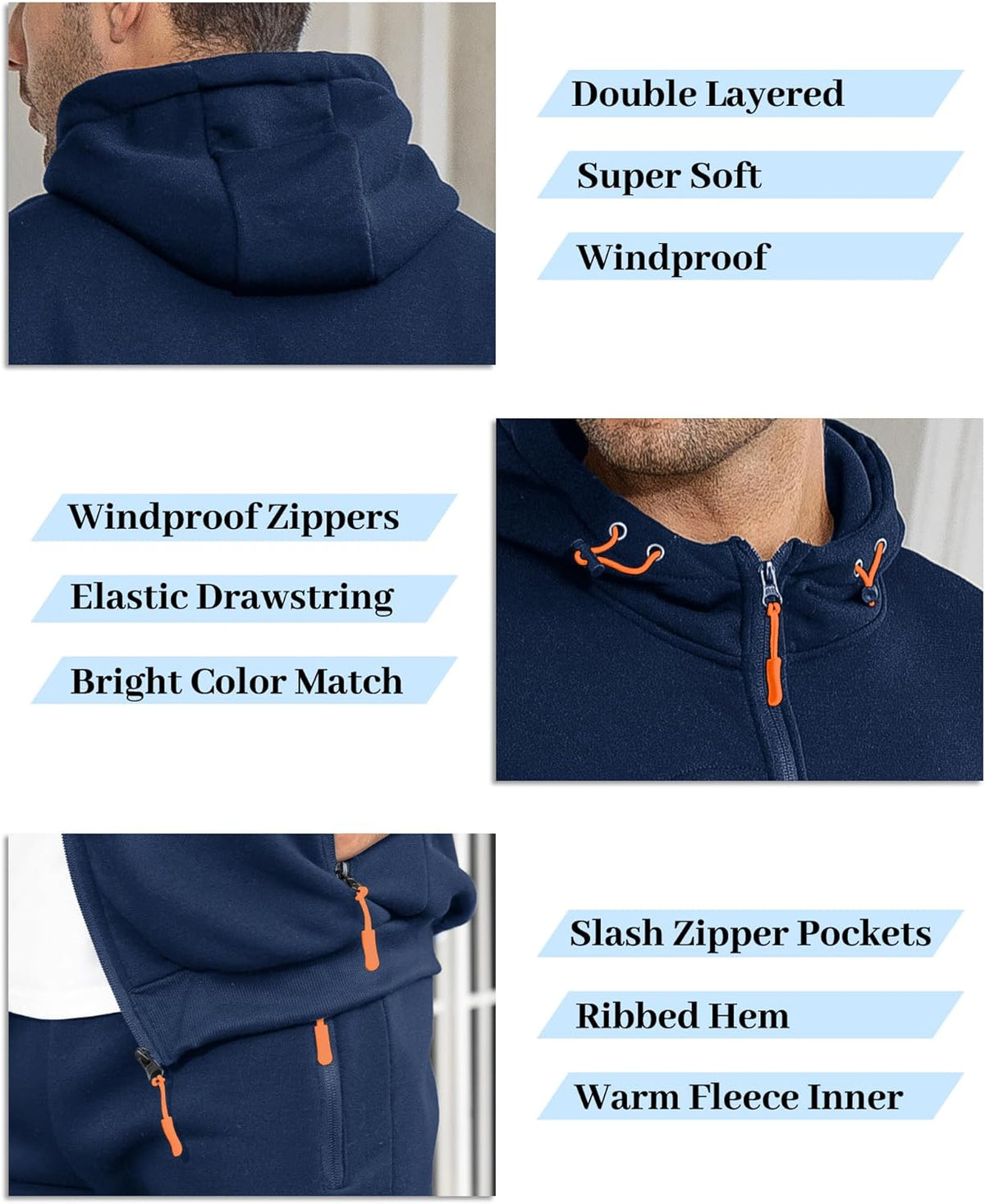 Sabine | Men's Tracksuit Set | Slim Fit, Lightweight | Breathable, Casual
