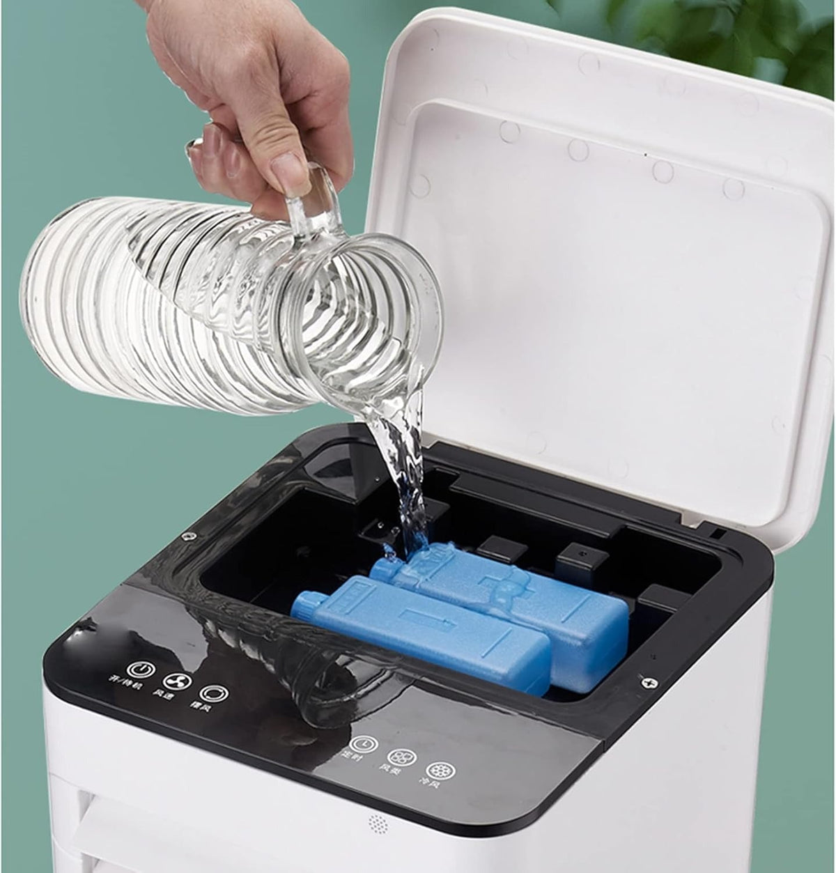 Cora | Portable Air Cooler | 3-in-1 Cooling, Humidifying & Purifying | No Install