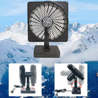 Dione | Car Cooling Fan | 12V USB, 360° Rotation, Buy 1 Get 1 Free
