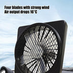 Dione | Car Cooling Fan | 12V USB, 360° Rotation, Buy 1 Get 1 Free