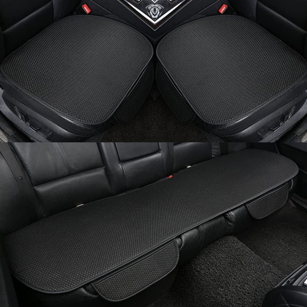 Giselle | Car Seat Covers 3-Piece Set | Anti-Slip, Massage Effect | Ice Silk, Breathable