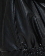 Quinn | Women's Oversized PU Leather Jacket | Faux Leather, Relaxed Fit