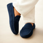 Marlowe | Suede Loafers | Men's Slip-On Boat Shoes | Calf Suede, Laceless