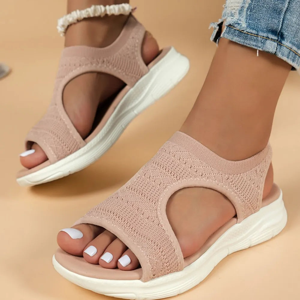 Anneke | Arch Support Sandals | Mesh Upper, Contoured Footbed | Women's