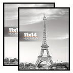 Vada | Photo Frames Set | Black Wall Frames for Posters & Art | 2 Pack