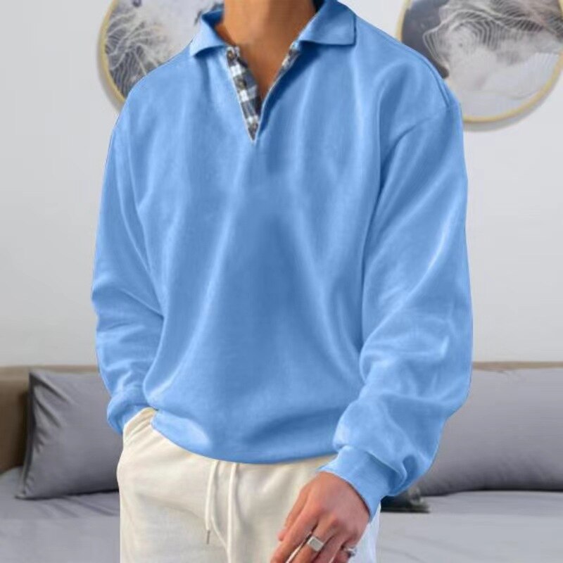 Men Sweater Classic Crewneck
