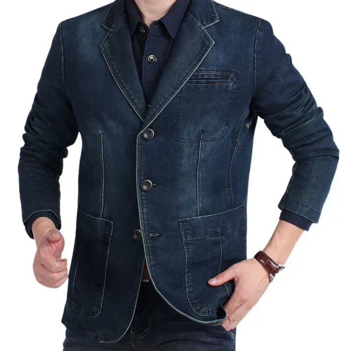 Della | Men's Blazer | Modern Relaxed Fit | Smart Casual, Versatile