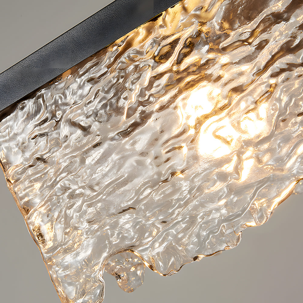 Dione | Chandelier | Dining Room, 3-Step Dimmable, Glass, Black | E27