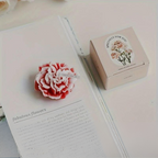 Leah | Scented Candle | Carnation Fragrance, Decorative Gift | Paraffin
