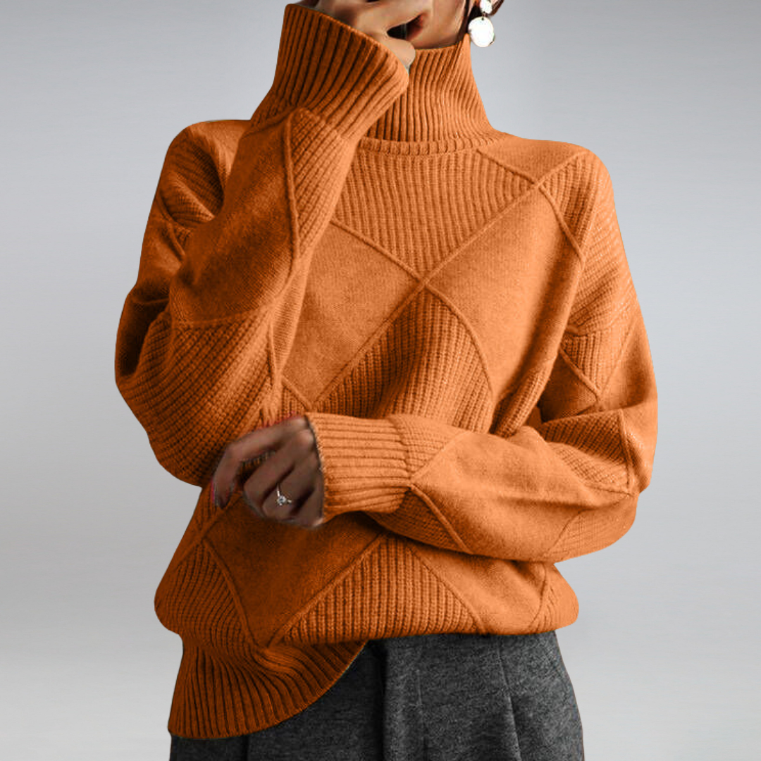 Orla | Women's Cashmere Turtleneck Sweater | Soft, Warm & Elegant