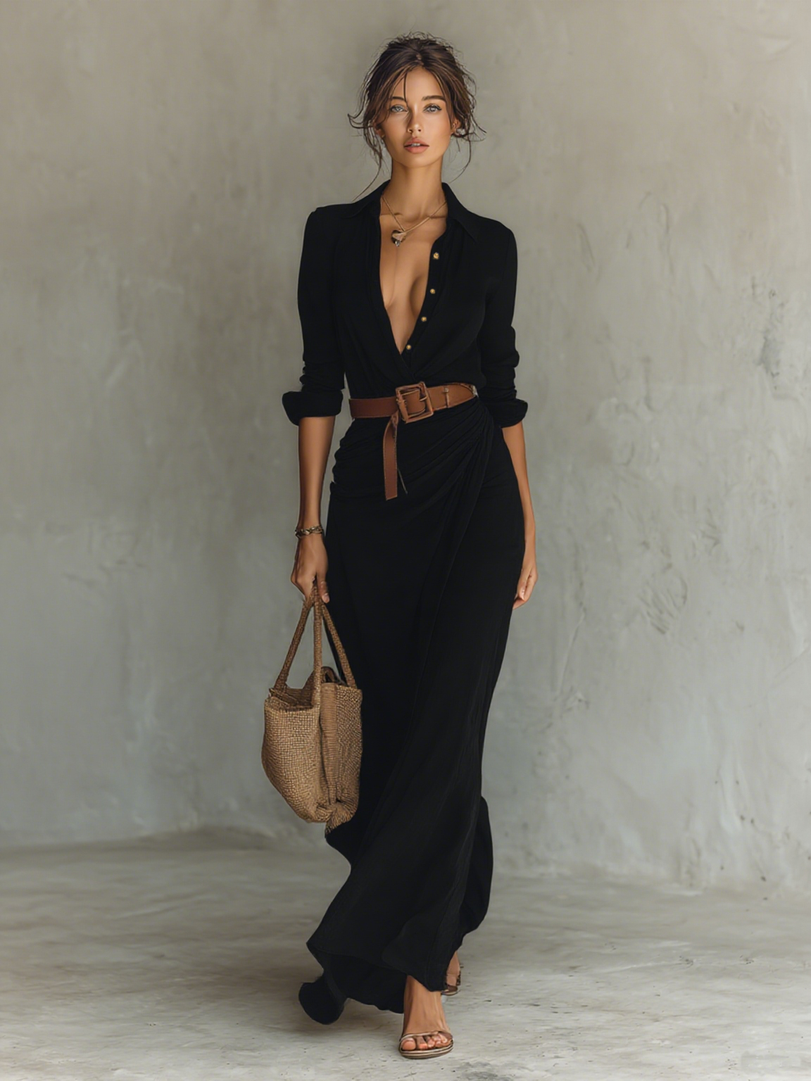 Romilly | Casual Maxi Dress | Bohemian, Flowy | Women's, Breathable