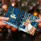 Briar | Diamond Painting Christmas Cards | DIY Kit, Santa & Animal | 12pcs