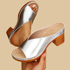 Women Orthopedic Sandals Thick Heel