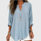 Embla | Women's Beach Shirt | Flowy, Long Sleeve, Relaxed Fit