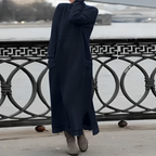 Women's Winter Dress | Knit, Midi Length, Pockets | Kira