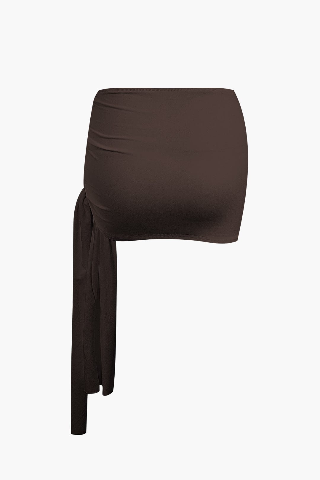 Jade | Two-Piece Set | One-Shoulder Top & Draped Mini Skirt | Women's