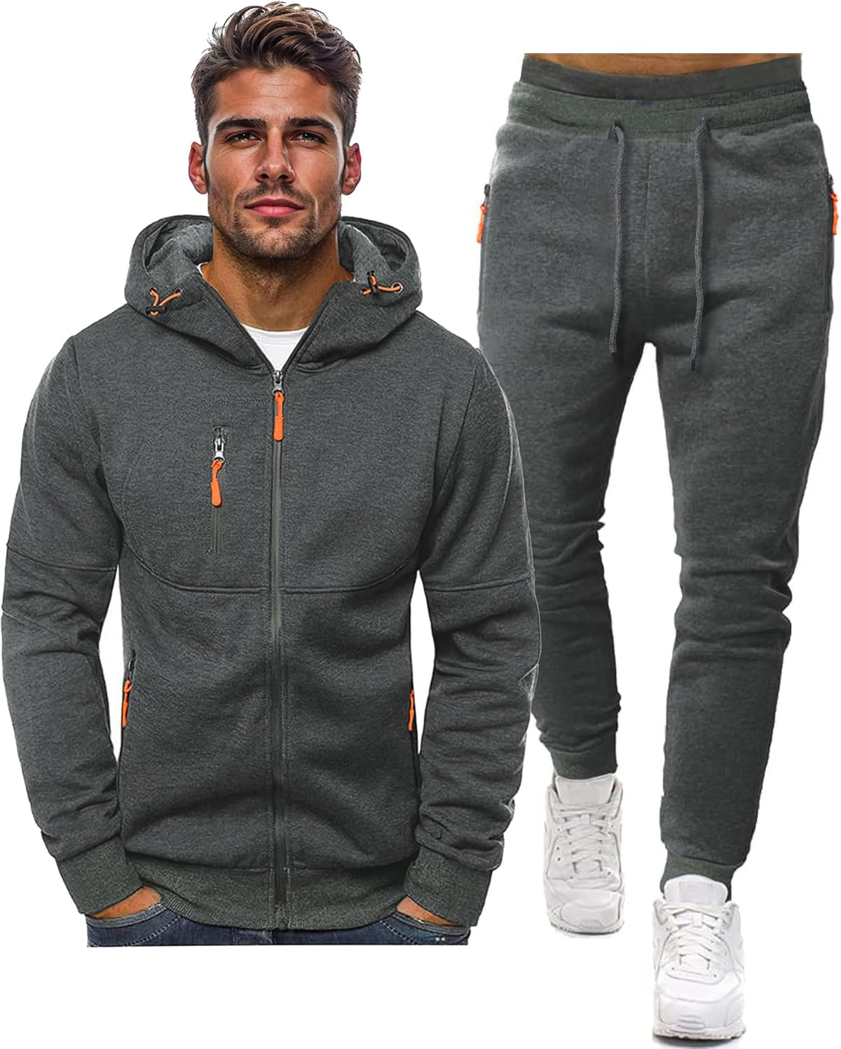 Sabine | Men's Tracksuit Set | Slim Fit, Lightweight | Breathable, Casual
