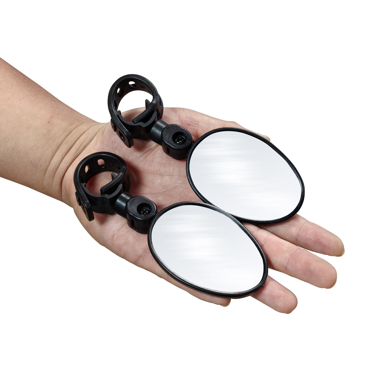 Briar | Bicycle Rearview Mirrors | Wide Angle, Oval, Universal Fit | 2 Pack