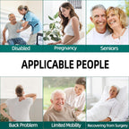 Opal | Toilet Aid for Wiping | Long Reach Butt Wiper | 2-Piece Set
